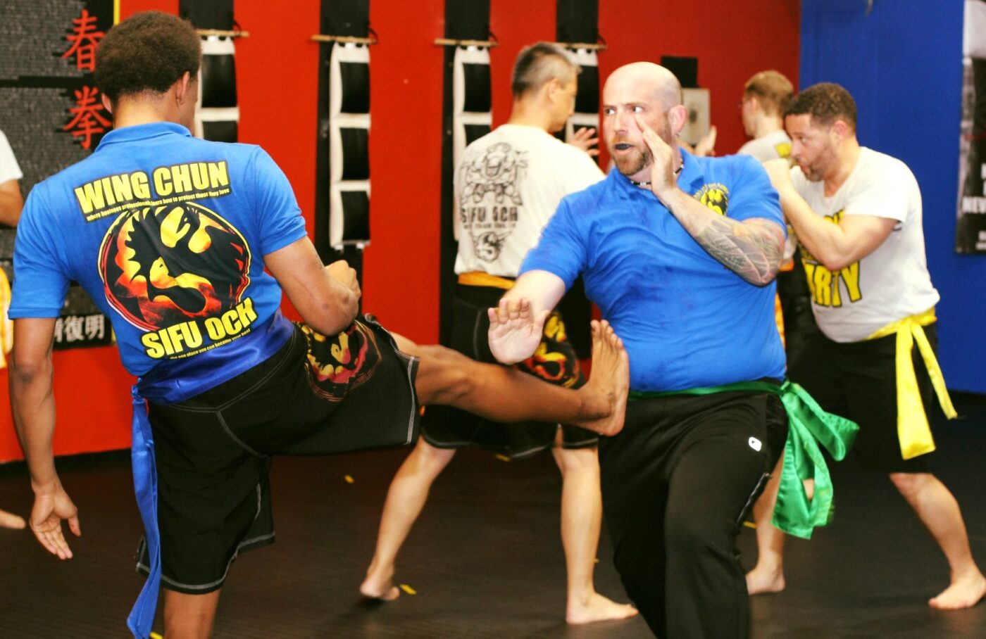 Central Florida Wing Chun, Central FLorida Kung Fu, Sifu Och Wing Chun, Wing Chun Kick Defense, Gum Sau, Gan Sau, Sparring, Fighting, Effective Wign Chun, FL, Florida, Central Florida, Wing Chun
