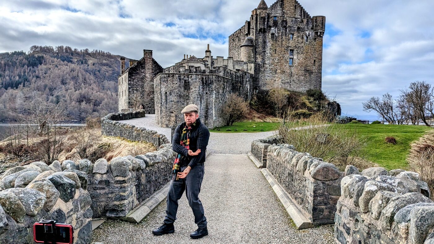 eilean donan castle, scotland highlands, highlands of scotland, sifu justin och, sifu och, wing chun kung fu, 2nd form wing chun, wing chun 2nd form, sifu justin och