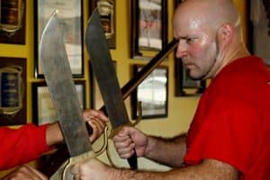 Lakeland wing chun butterfly swords training