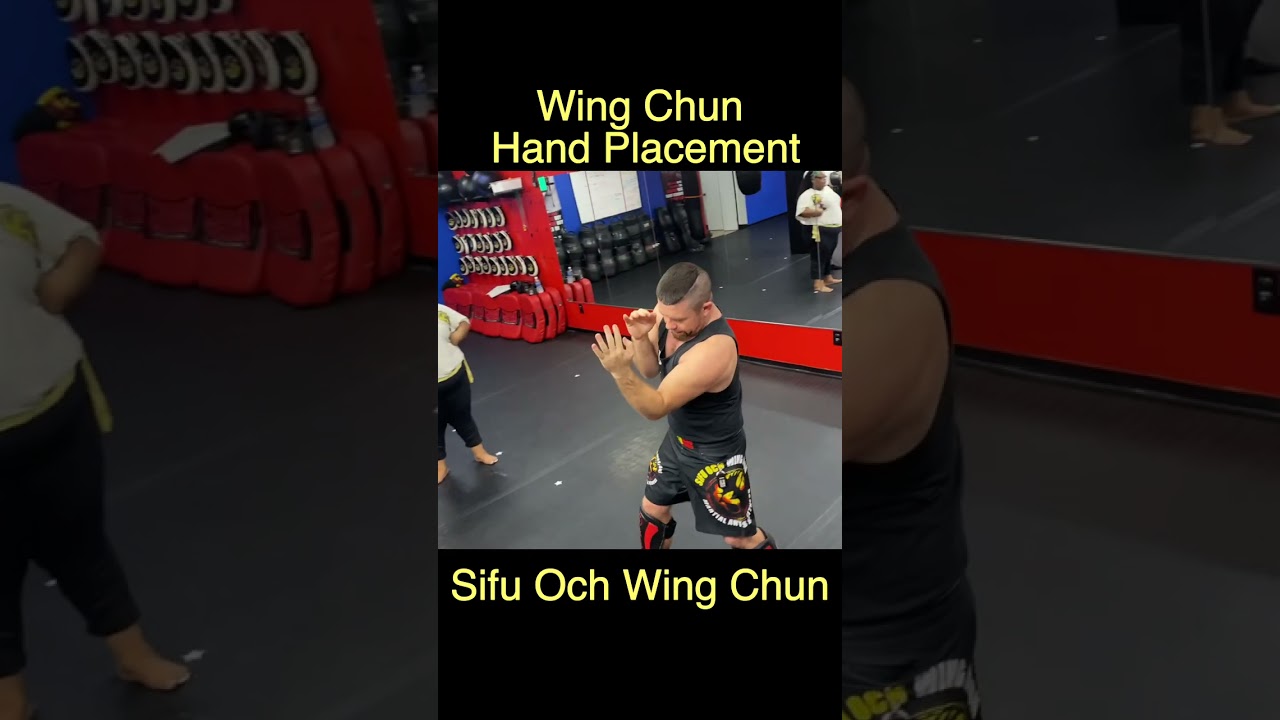 Wing Chun Hand Placement| Sifu Och Wing Chun| Lakeland, Fl.