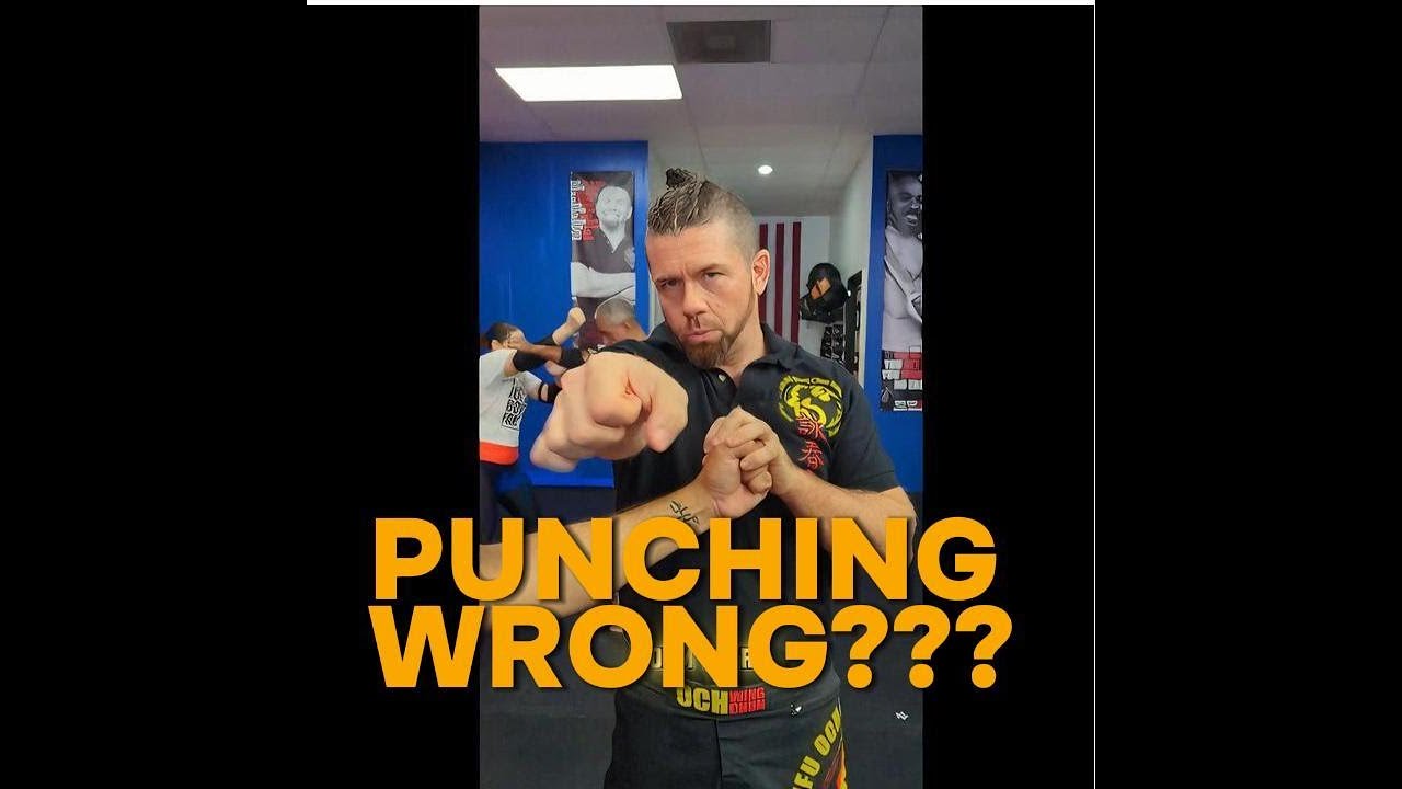 Punching Wrong??