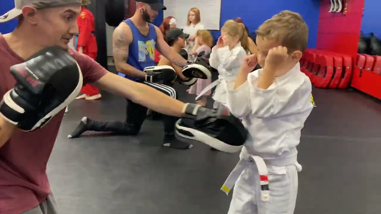 Palm Strike, Defense, Hook| Sifu Och Wing Chun: Little Lions| Lakeland, Fl.