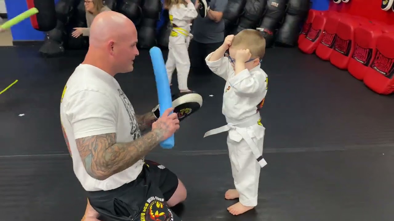 Little Lions Combo of the Week| Jab, Cross, Front Kick