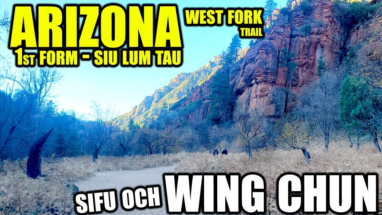 1st First Form Little Idea | West Fork Trail, Arizona | 1st Form | Wing Chun | Siu Lum Tao