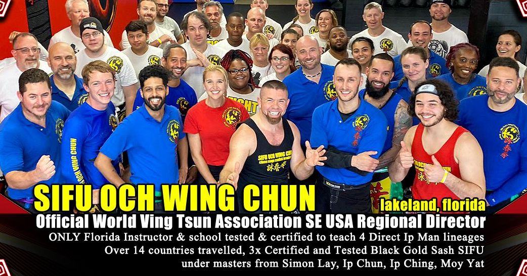 Sifu Och, Wing Chun, Justin Och, Sifu Justin Och, Wing Chun Kung Fu, Lakeland, Ip Man, Martial Arts classes