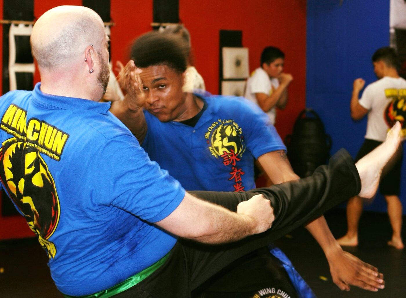 Wing Chun Sparring, Wing Chun Lakeland FL, Wing Chun Lakeland Florida, Kick Defense, Sparring, Sifu Och Wing Chun, Sifu Och Sparring