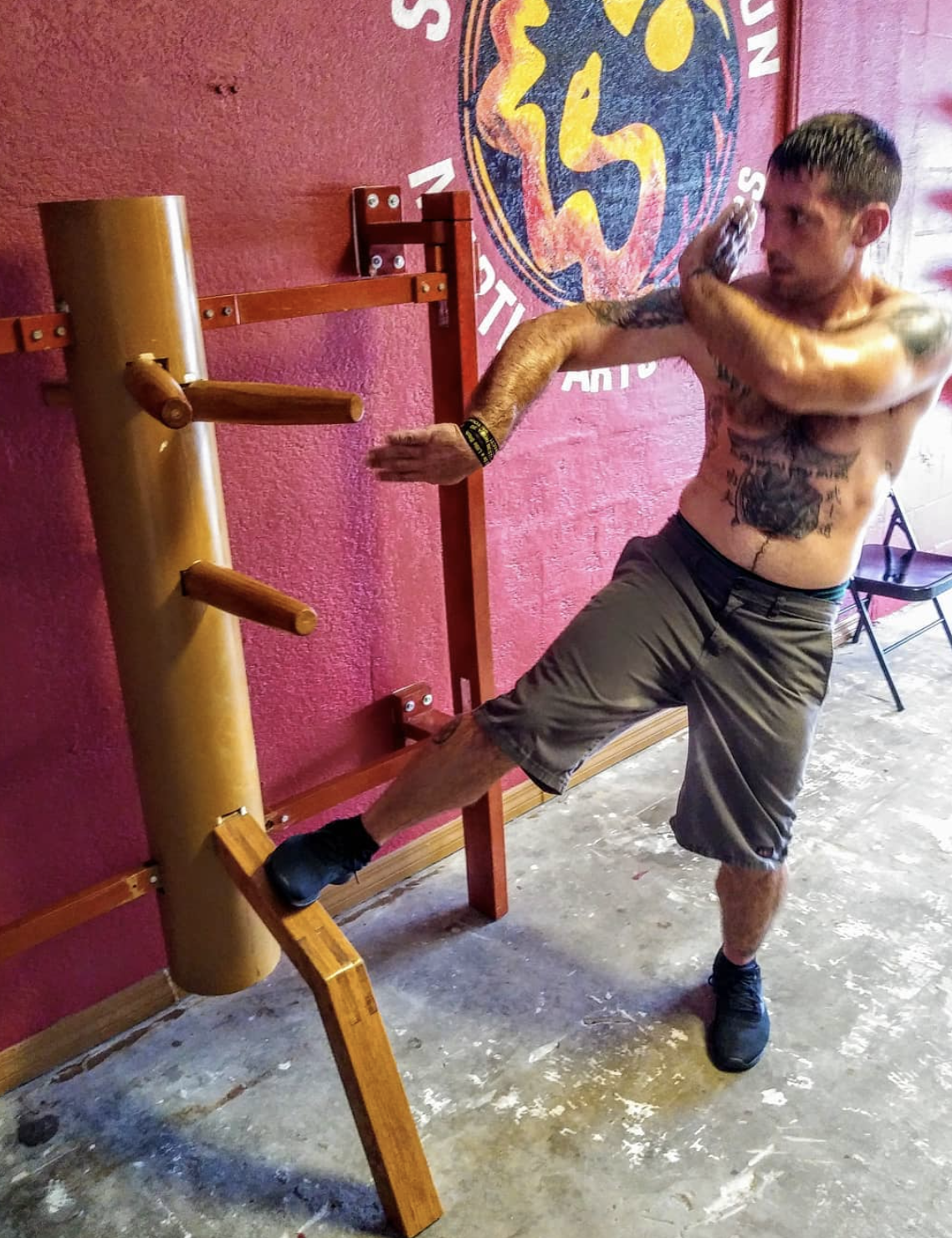 Wooden Dummy, Wing Chun Wooden Dummy, Tampa Wing Chun, Ryan Beck, Tampa Florida, Wing Chun, Kung Fu
